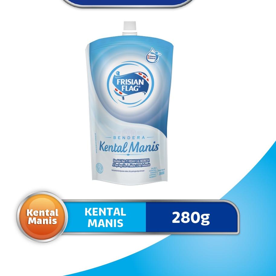 

(COD )NEW_PRODUCT Frisian Flag Bendera Kental Manis Pouch 280g