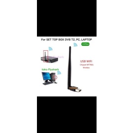0Dongle Wifi Usb Mt7601 Untuk Set Top Box Stb Dvb T2 / Stb Dvb T2