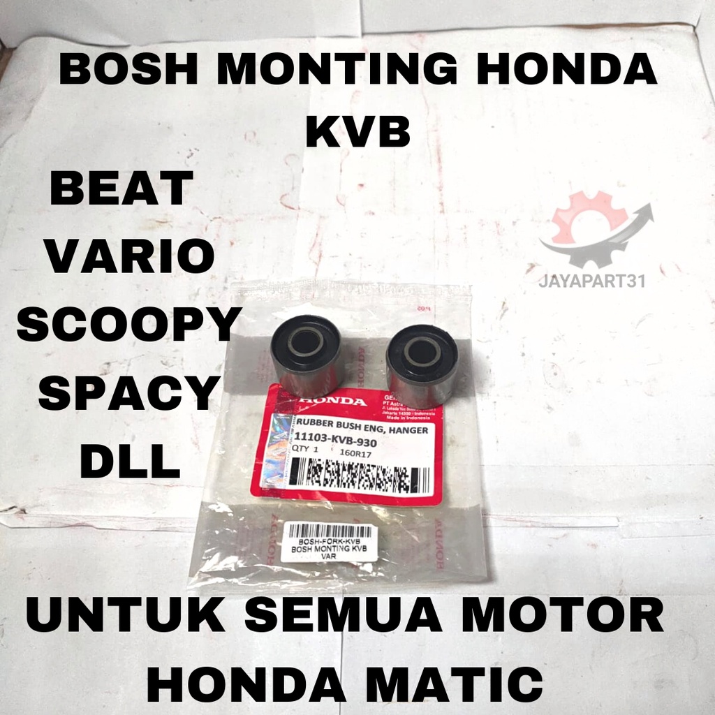 BOSH MONTING BOSH ARM/ SASIS HONDA KVB KUALITAS ORI BEAT VARIO SPACY