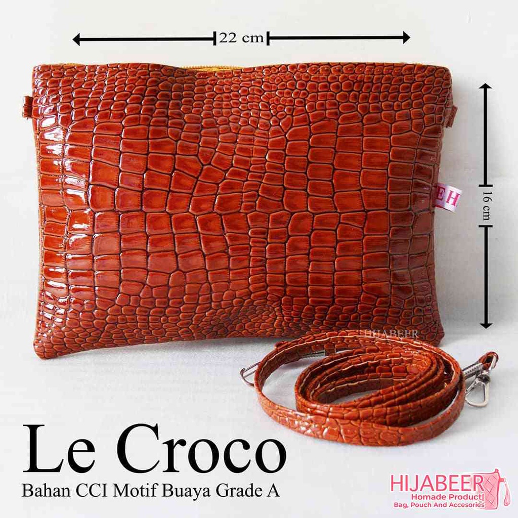 Le Croco Slingbag by Hijabeer