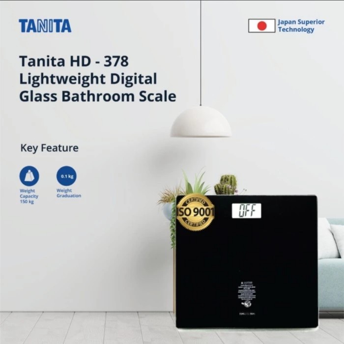 Timbangan Tanita Hd-378 Timbangan Badan Digital Weight Scale