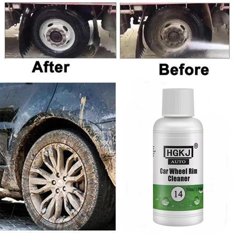 ( 100% BARANG ORI ) HGKJ Cairan Pembersih Velg Mobil Car Wheel Rim Cleaner 20ml - HGKJ-14