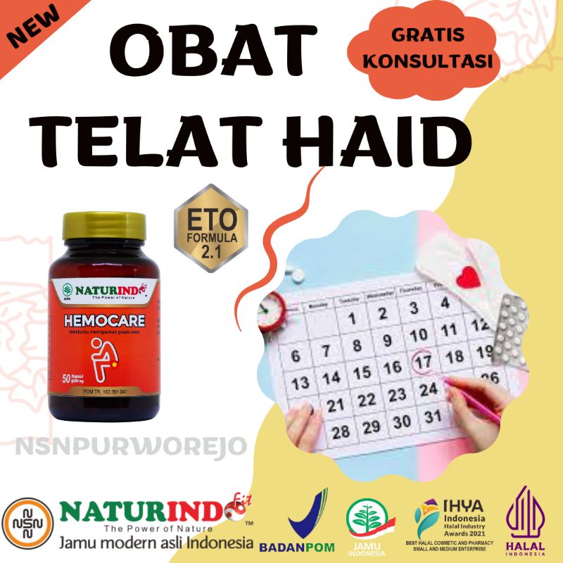Obat Telat Haid 50 Kapsul Pelancar Haid Pereda Nyeri Haid Manjakani Menstruasi Tidak Teratur Haid Ti