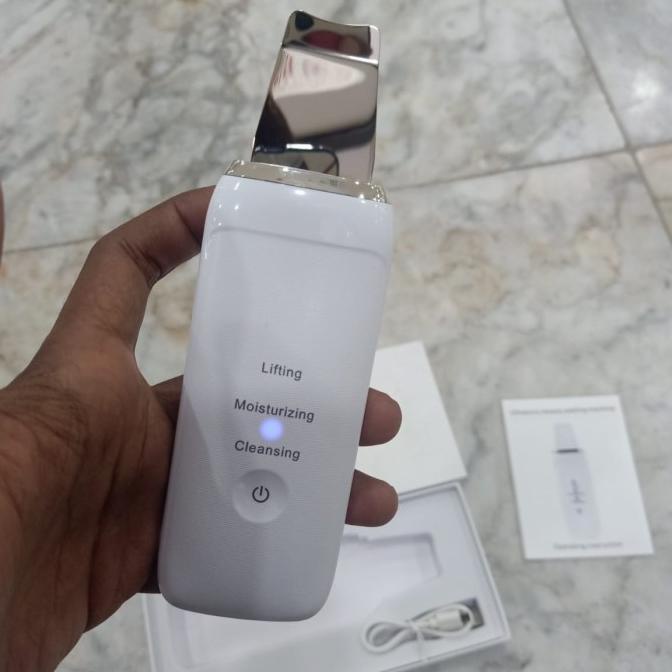 Ultrasonik Skin Scrubber Alat Kecantikan Penghilang Komedo