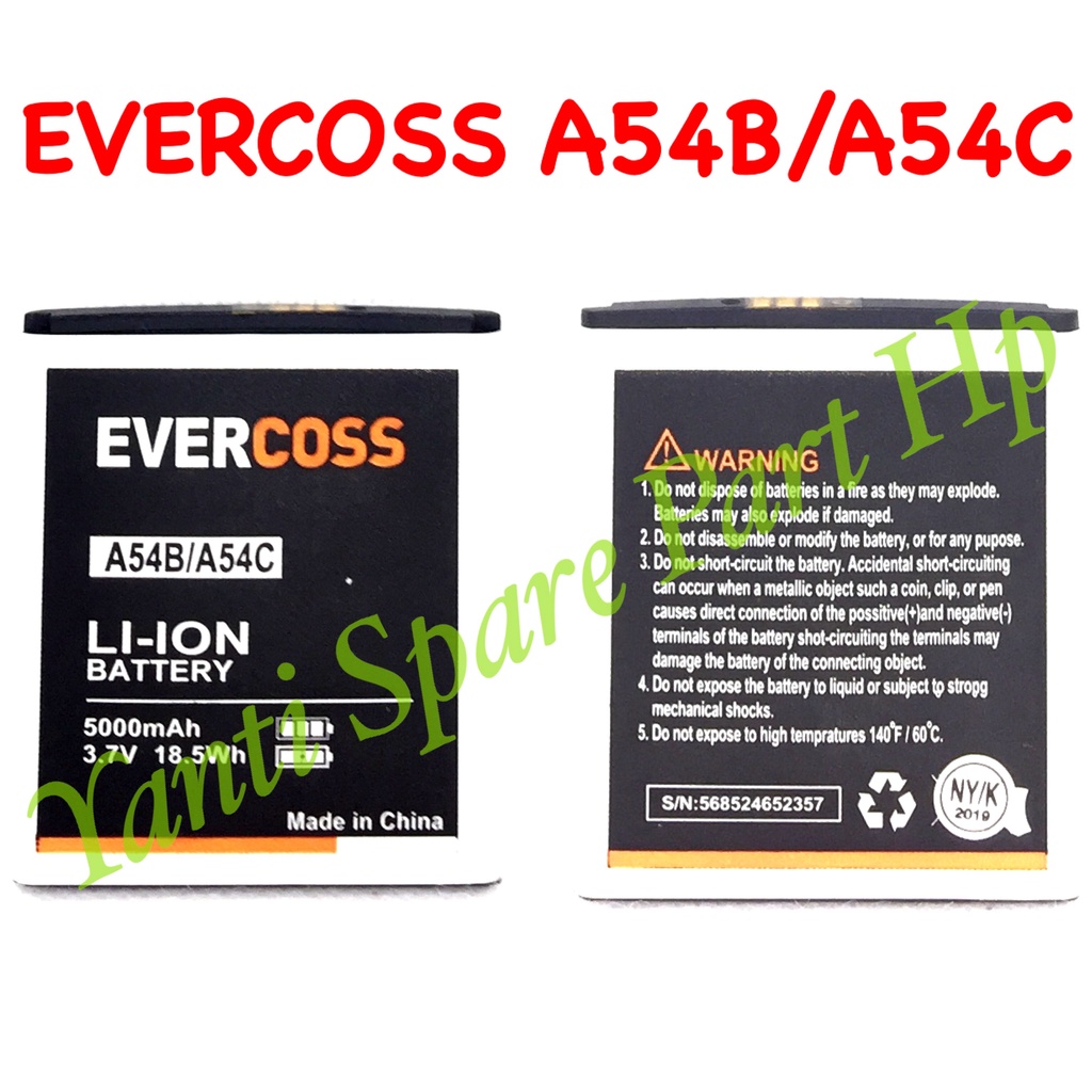Baterai Evercoss A54B A54C Original New