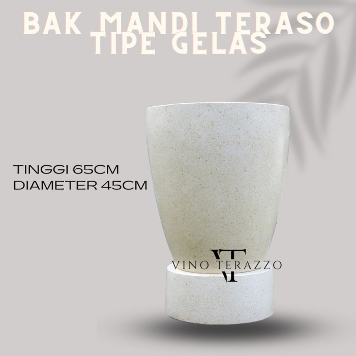 Bak Vino Terazzo Bak Mandi Terazzo/Teraso Marmer