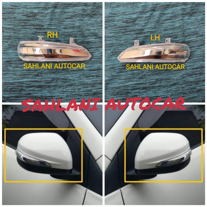 Lampu sein spion avanza veloz 2012 - 2017 kanan atau kiri original ori