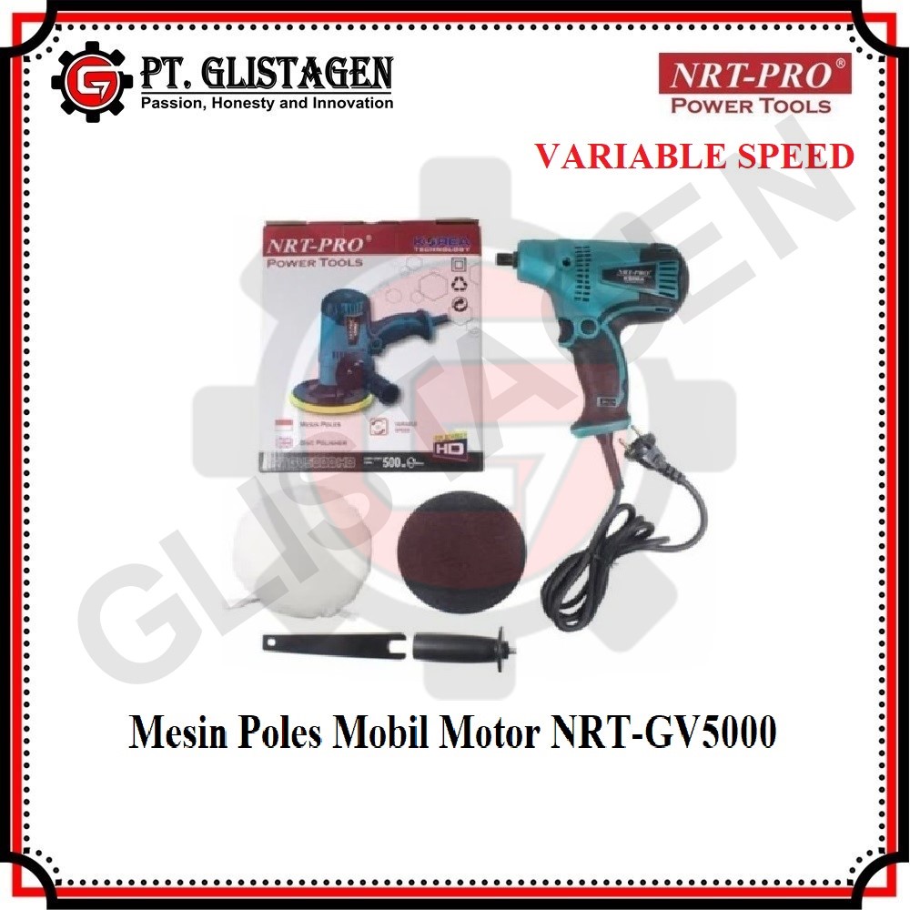NRT-PRO GV5000 Mesin Poles Polisher Motor Mobil 5inch NRT-GV5000HD