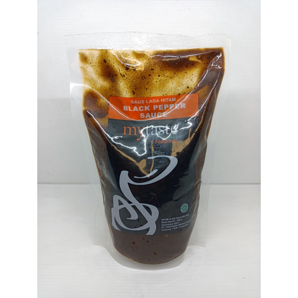 

MY TASTE SAUS LADA HITAM (BLACK PEPPER) 500GR