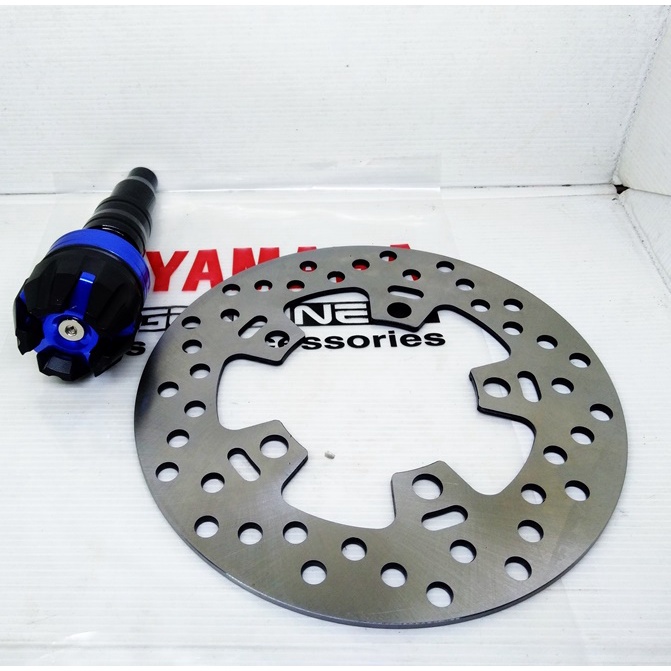 Piringan Cakram Belakang R15 + Jalu Knalpot Variasi / Jalu Pelindung Knalpot/ Frame Slider R15