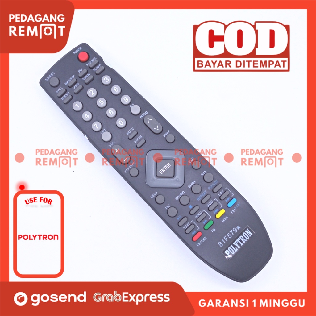 Jual Remot Remote Tv Polytron Lcd Led F Shopee Indonesia