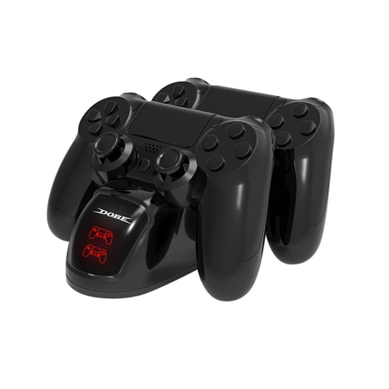 Zzz Untuk PS4/Slim/Pro USB Charging Dock Stand Double Handle Wireless Gamepad Chargers