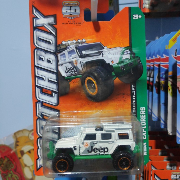 Matchbox Jeep Wrangler Superlift