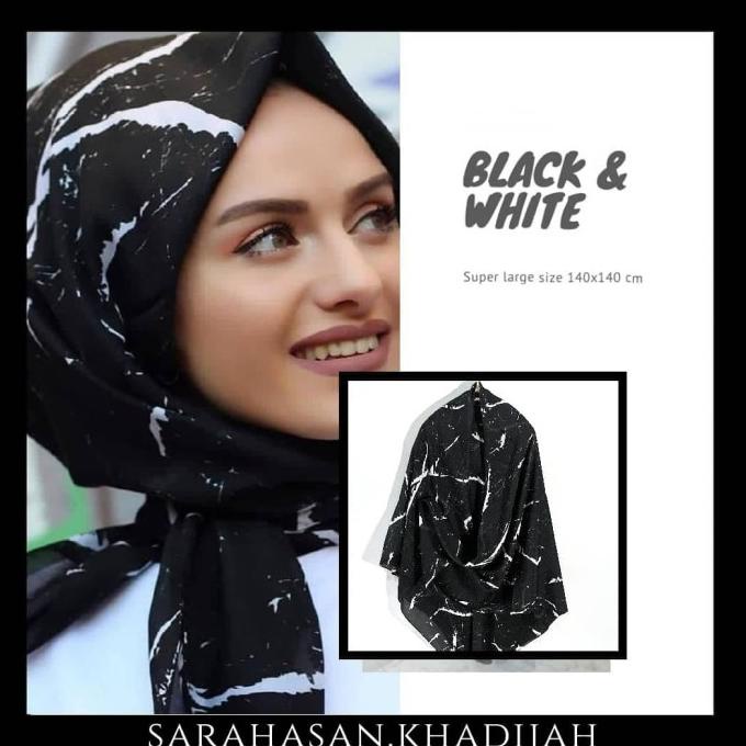 Kerudung Turki segiempat jumbo jilbab Turki original hijab turki 03