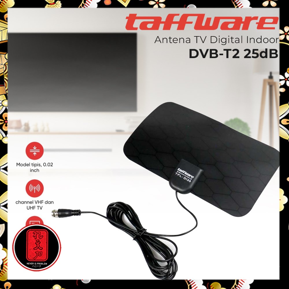 ANTENA TV DIGITAL INDOOR dengan Amplifier Signal Booster / Tidak Signal Booster / varian terlengkap / antena tv digital indoor super jernih / antena tv digital indoor booster /  antena tv tabung indoor