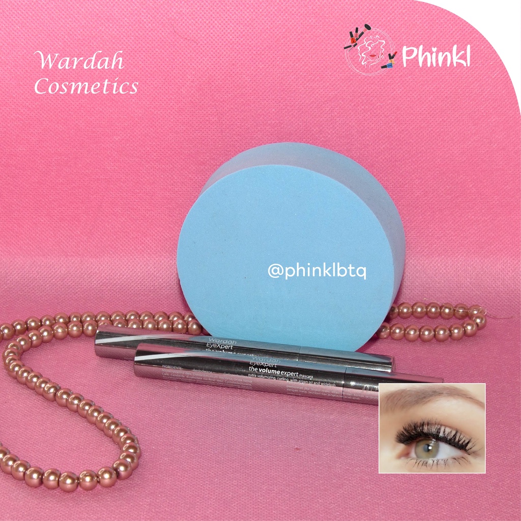 `ღ´ PHINKL `ღ´ ᘺᗩᖇᕲᗩᕼ Wardah mascara xpert volume maskara super tebal memanjangkan buku mata