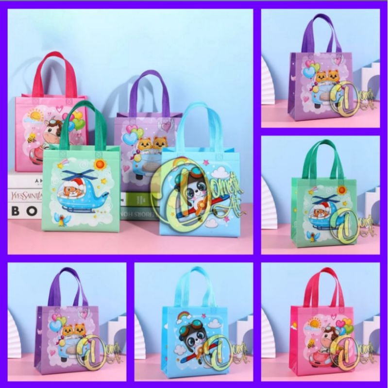 

TAS GOODIE BAG MOTIF TRANSPORTASI / Souvenir Snack Ulang Tahun / Goodie Bag Tas ultah / tak ultah karakter