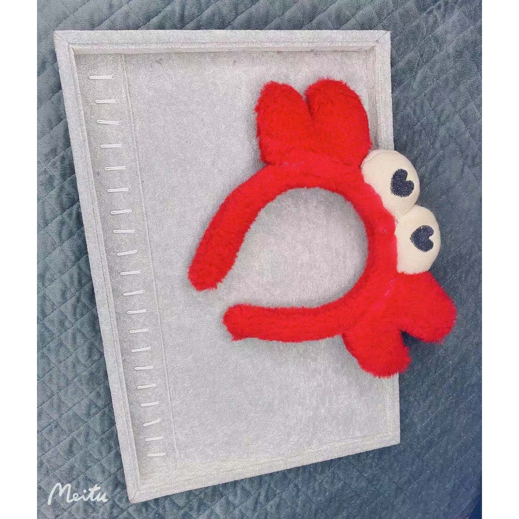 ☀ Sunly ☀ BD003 Bando Motif Kepiting Bandana Ikat Rambut Fashion Korea Import