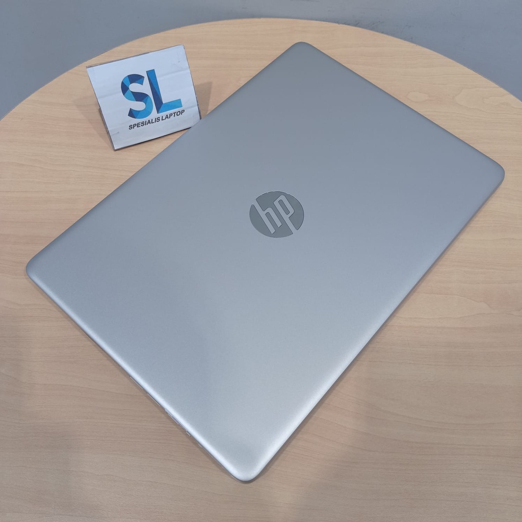 LAPTOP BARU HP 14 RYZEN 3 3250U 8GB 512GB SSD FHD WIN10HOME SILVER