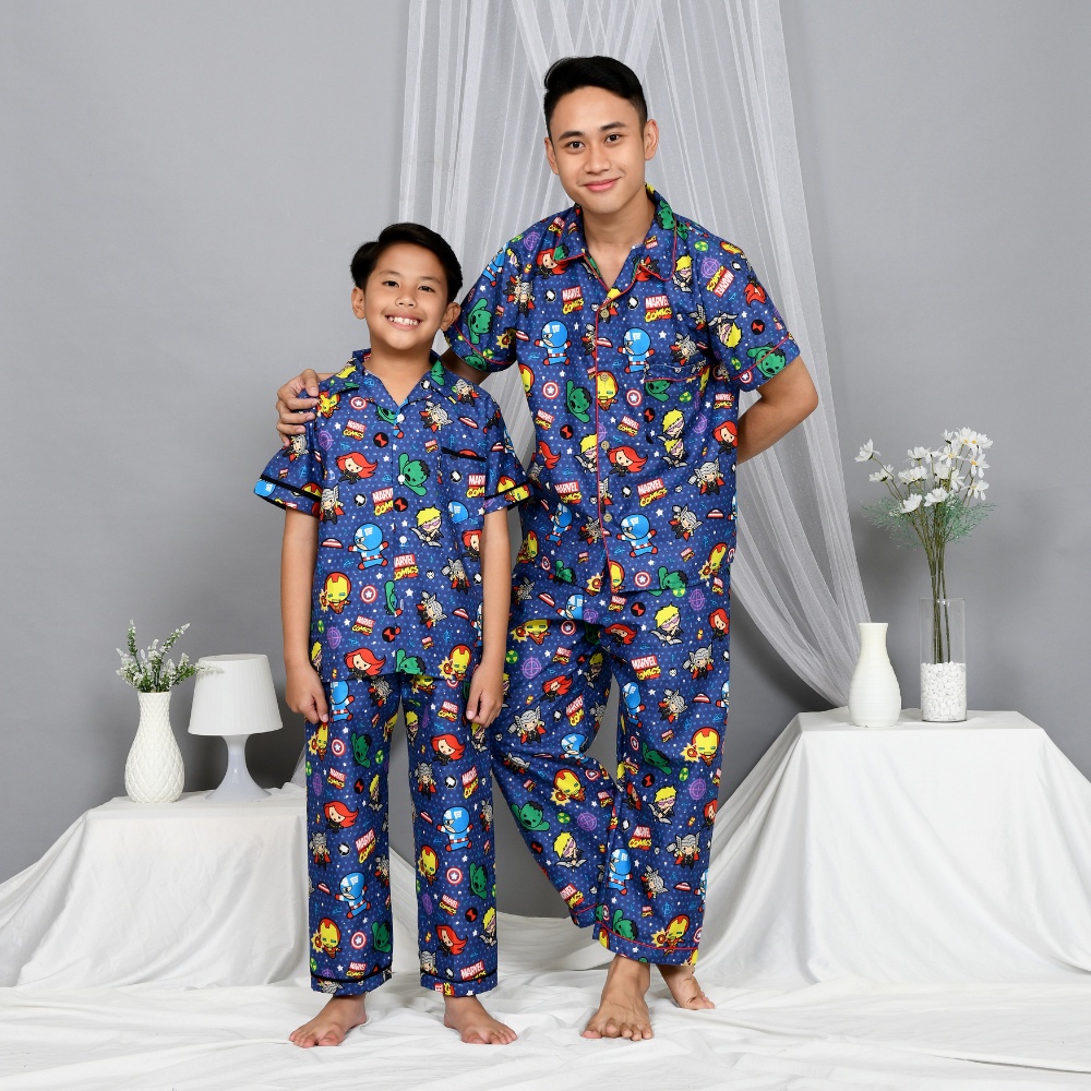 Monalisa Piyama Dewasa Pria CP XXL ( Jumbo ) Motif Karakter