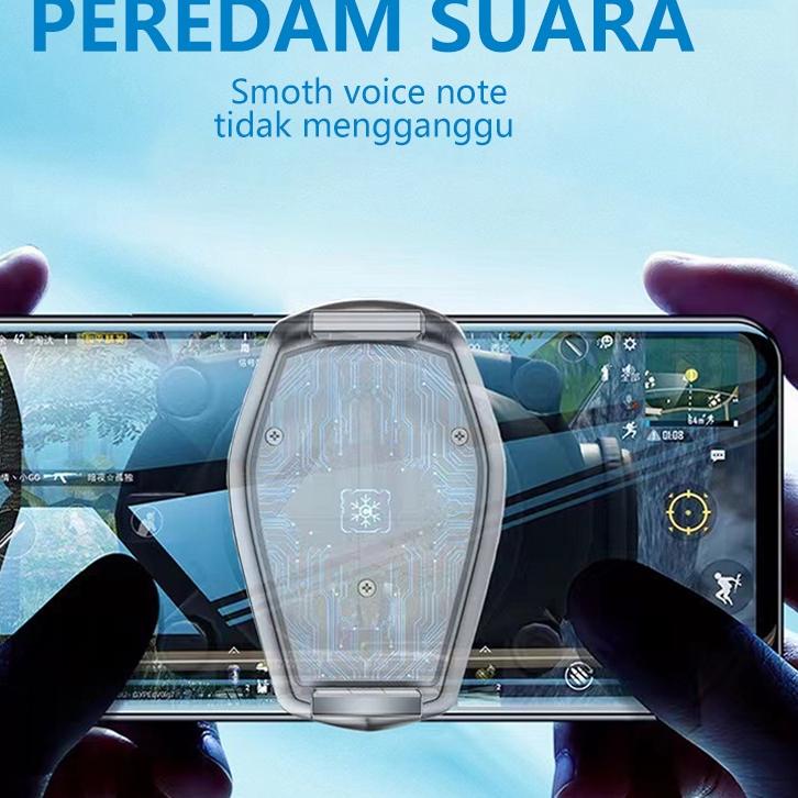 Terlaris ISKU Fancooler Pendingin Hp Radiator Cooling Pad hp Mobile Radiator Coolingfan Gaming Coole