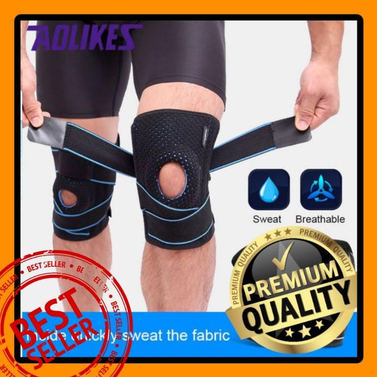 Ready  (BISA COD) Deker lutut - Pelindung Lutut - kneepad - penyangga lutut - Knee Support - sepeda 