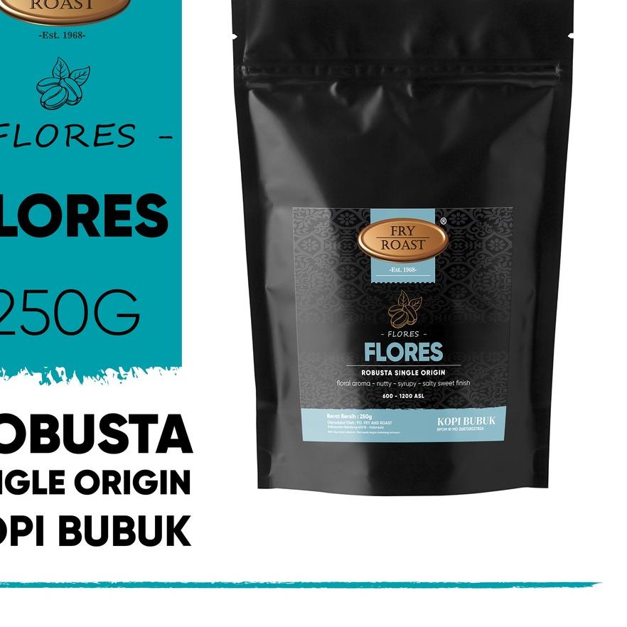 

EXCLUSIVE!KOPI FINE ROBUSTA FLORES 250 GRAM (BIJI/BUBUK)|RA2