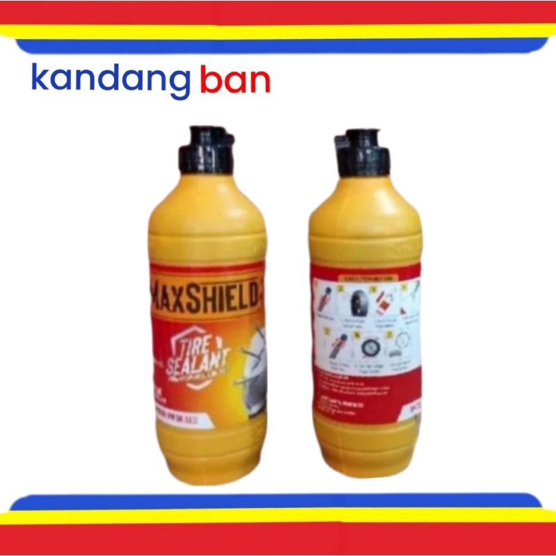 CAIRAN ANTI BOCOR BAN TUBLES MERK MAXSHIELD 350 ML , UNTUK SEMUA BAN TUBLES 100% ORIGINAL