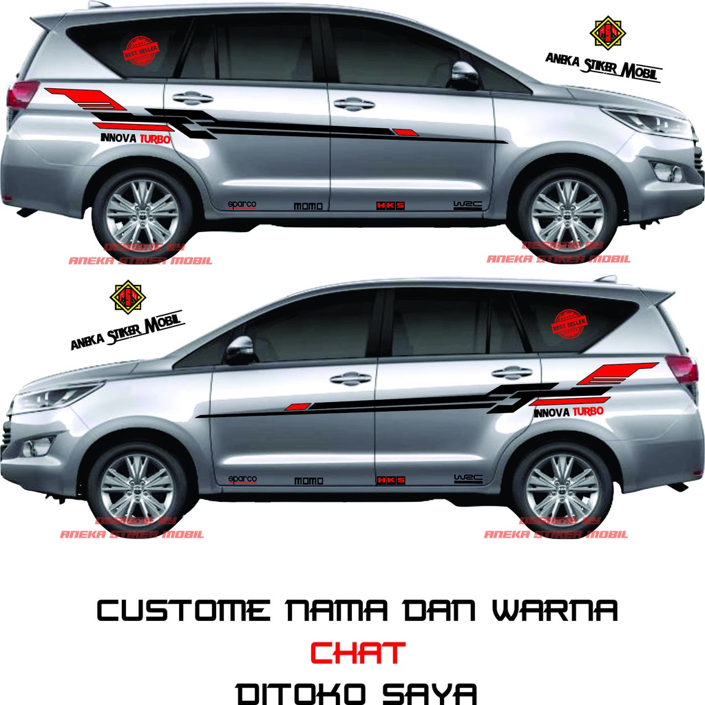 STIKER MOBIL INNOVA STIKER CUTTING INNOVA TERBARU