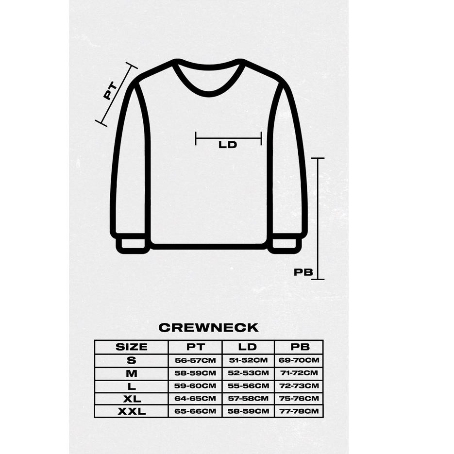 Menarik MRJN - Black Crewneck Futurelab