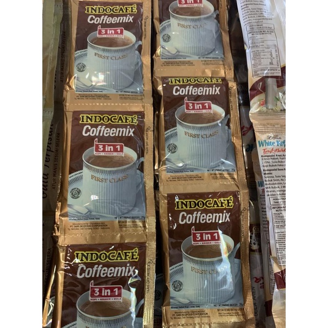 

[BISA COD] Kopi Indocafe Coffemix 3 in 1 Renceng isi 10 sachet