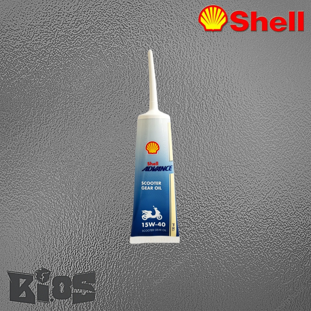 SHELL ADVANCE 15w40 120ml OLI GARDAN SCOOTER GEAR OIL