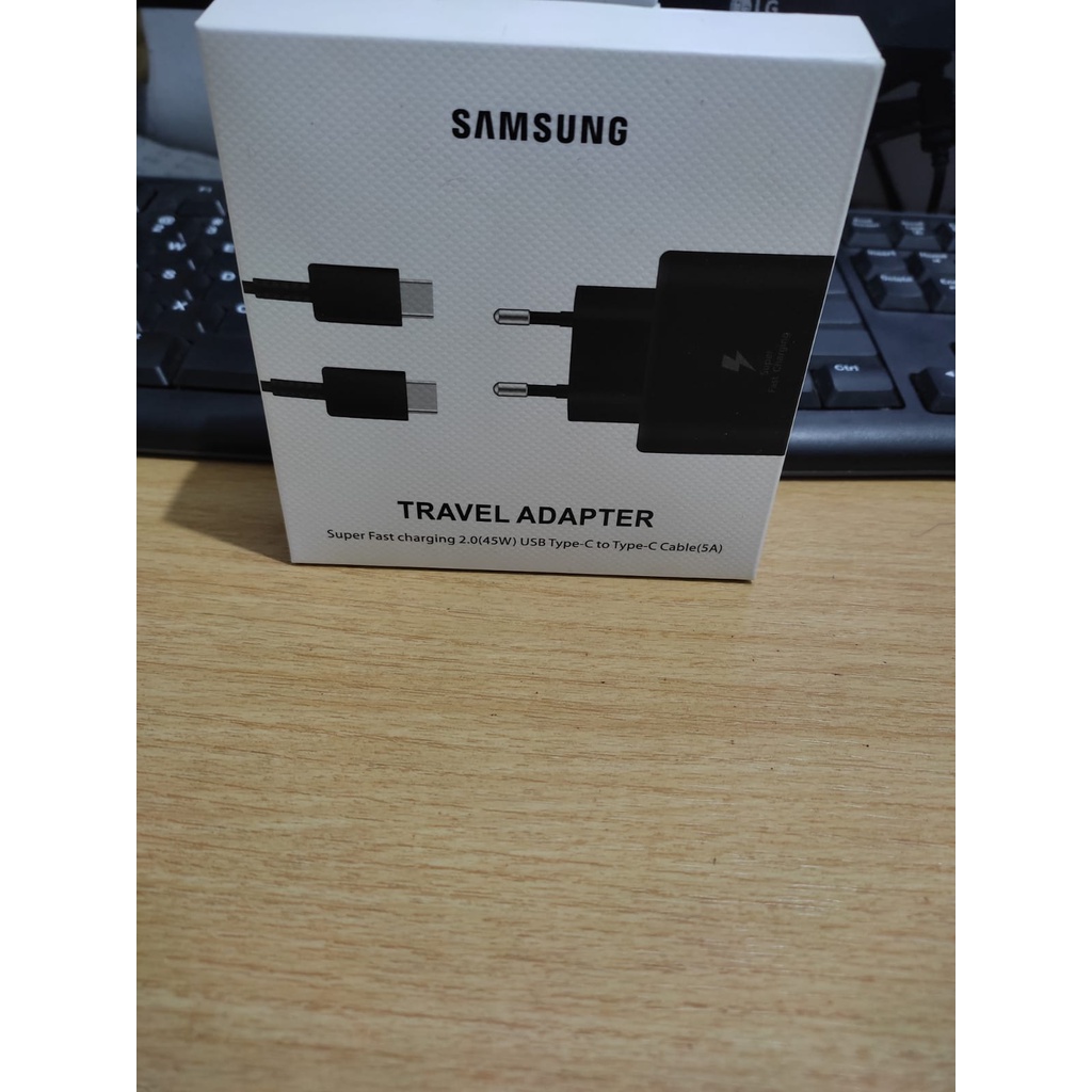 Charger Samsung S20 S21 45w | Super Fast Charging | Type C | Ori 99.9%