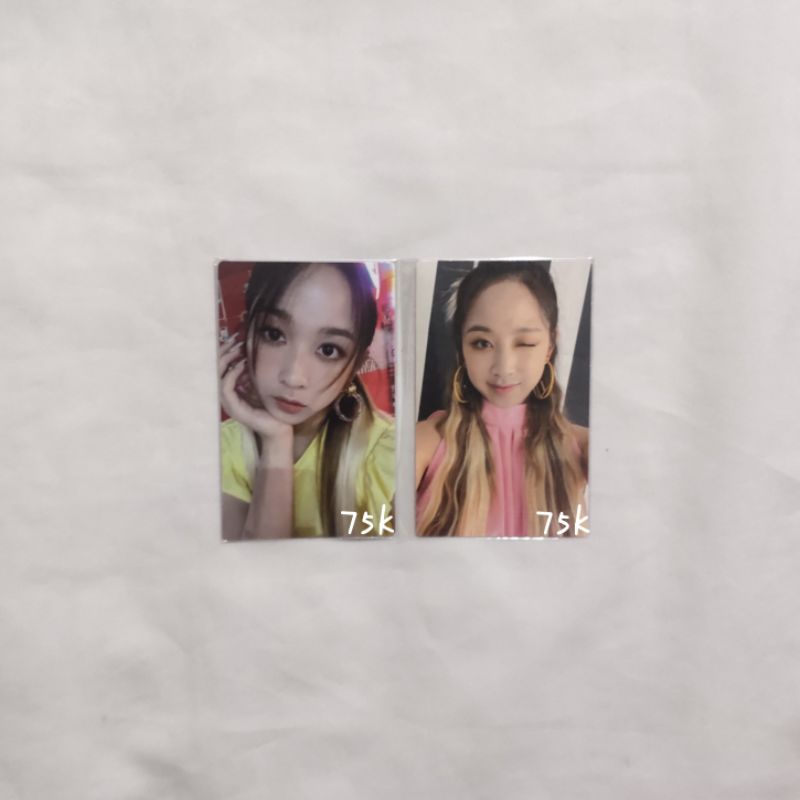 Secret number sn fire Saturday fs Album Photocard pc Dita baju kuning Close Up baju pink pout