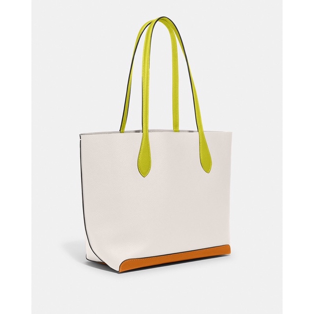 Coach Tote In Colorblock (CA097)