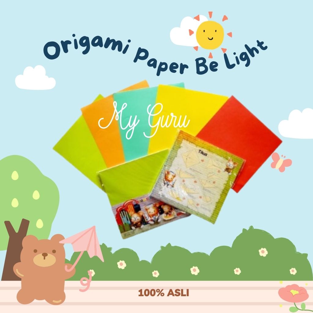 

[SET] KERTAS LIPAT ORIGAMI PAPER BE LIGHT