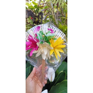 BUNGA IMITASI/ BUNGA IMITASI DAKSINA BALI/BUNGA PENGADEG/ HIASAN PENGADEG