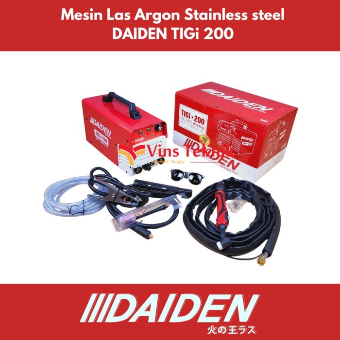 Mesin Las Travo Las Argon Tigi200 Daiden Tigi 200