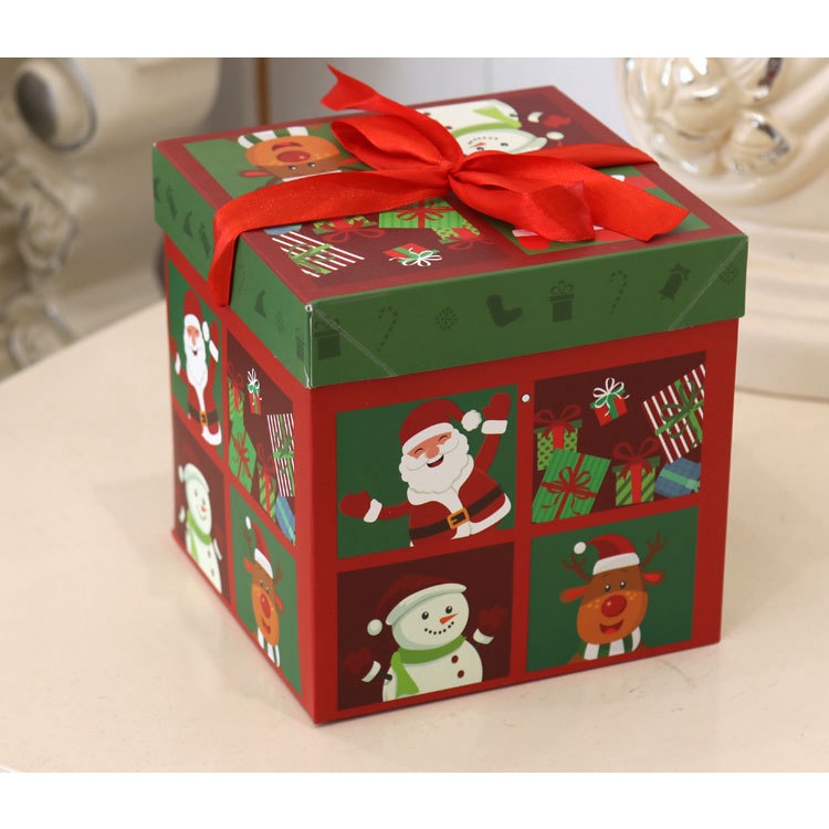 Serenity Box Hadiah Natal / Christmas Gift Box Santa Snowman - BHN01