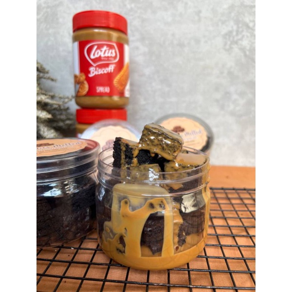 

Brownies Melted in Jar
