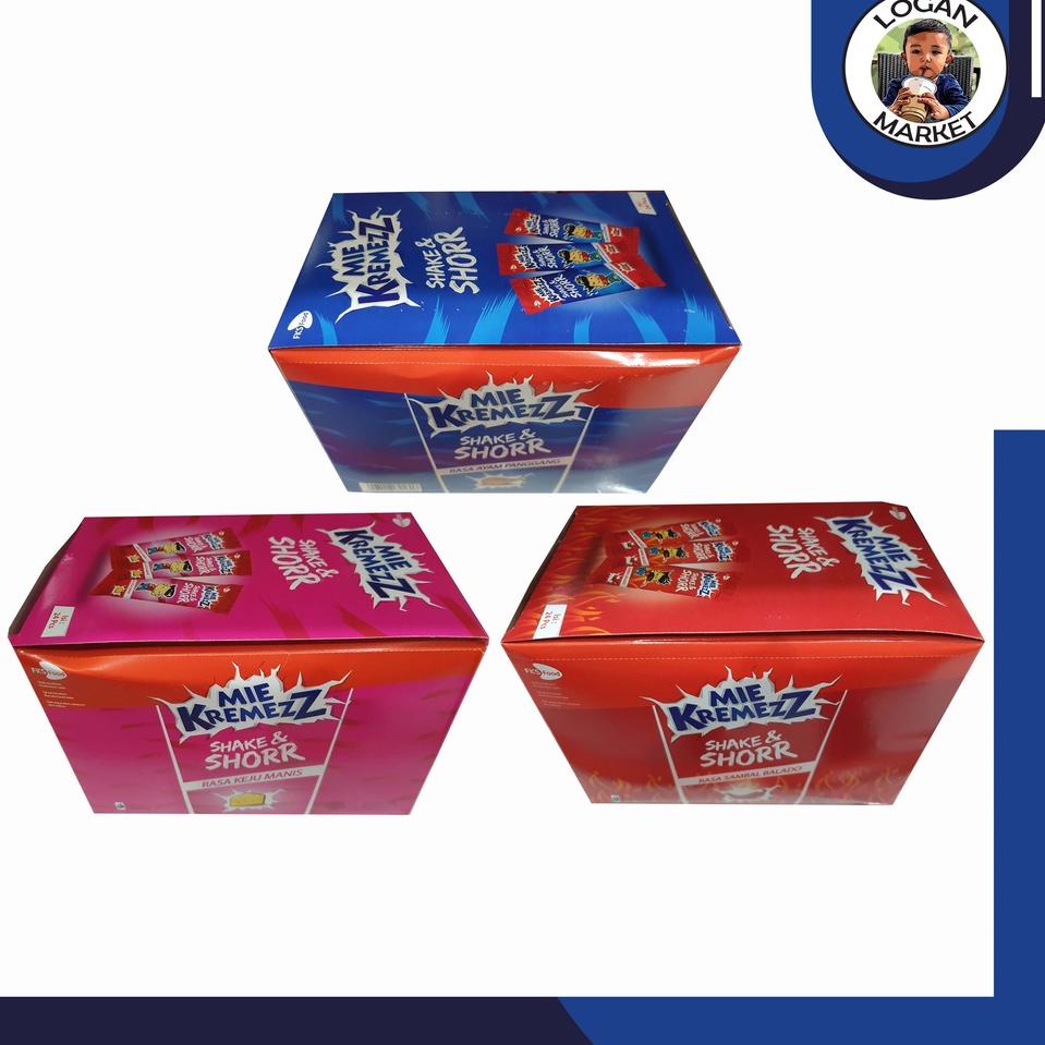 

[PRODUK DIEDH] Mie Kremezz Shake Shorr Isi 20pcs 20 pcs H9N