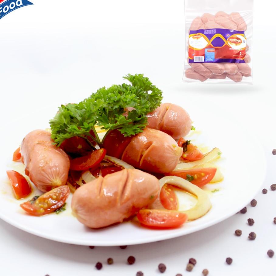 

➱Laris✻ LBPGO Kemfood Beef Sausage Ball - Sosis Sapi Mini 1kg W44 Ready
