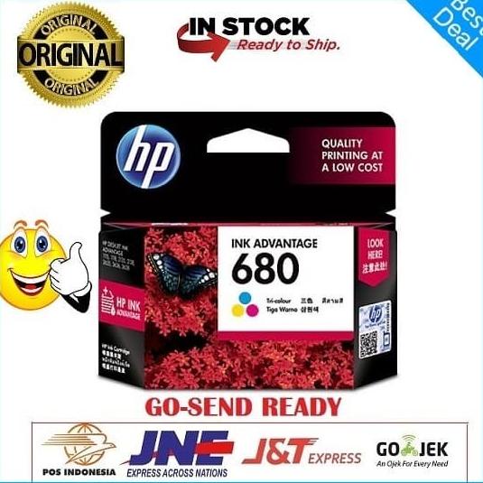 Tinta Hp 680 Color Printer Hp Deskjet 2135