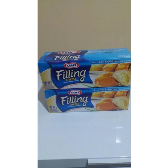 

Keju Kraft Filling 2kg TERLARIS TERPERCAYA ORIGINAL