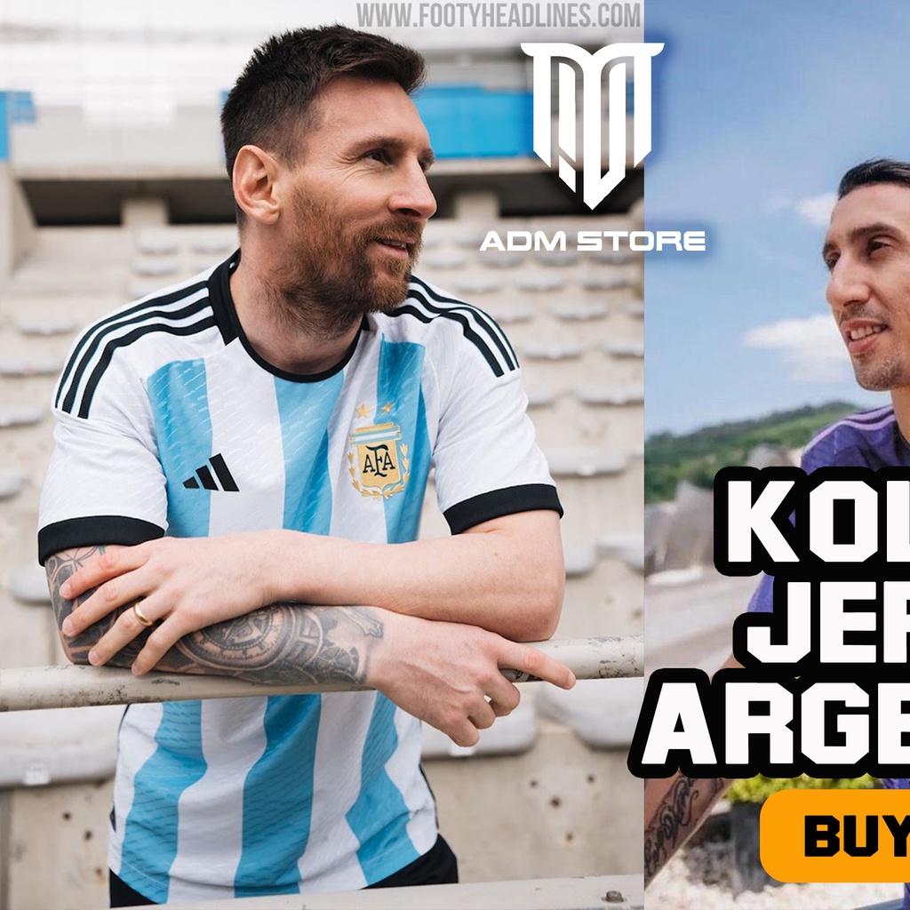 Koleksi Jersey Baju Bola Import Argentina Home Away