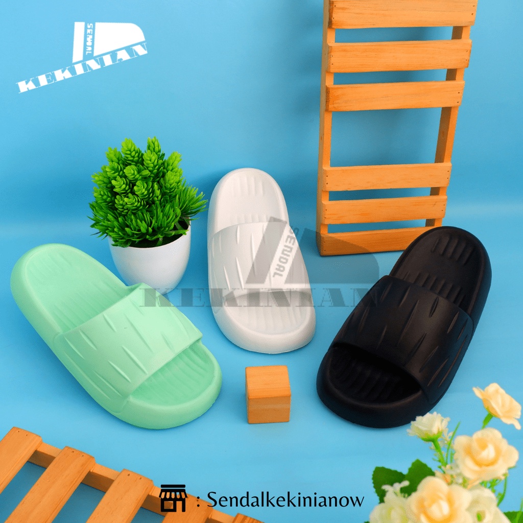 Sandal slop pria wanita/Sandal slop terbaru/Sendal slop dewasa