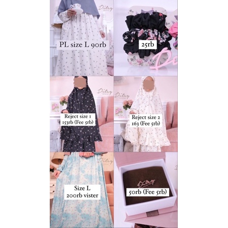 DITSY BROOCH PRAYER SET DITSY REJECT DITSY SCRUNCHIE TOTEBAG DITSY NIGHTGOWN 2022