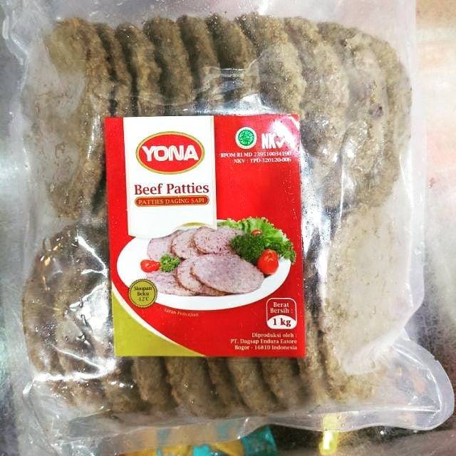 Beef Patties YONA 1Kg