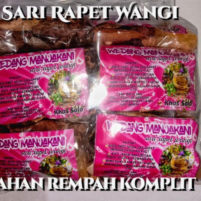 

민 1PACK/10BKS WEDANG MANJAKANI SARI RAPET WANGI REMPAH KOMPLIT JSR KHAS SOLO Hot