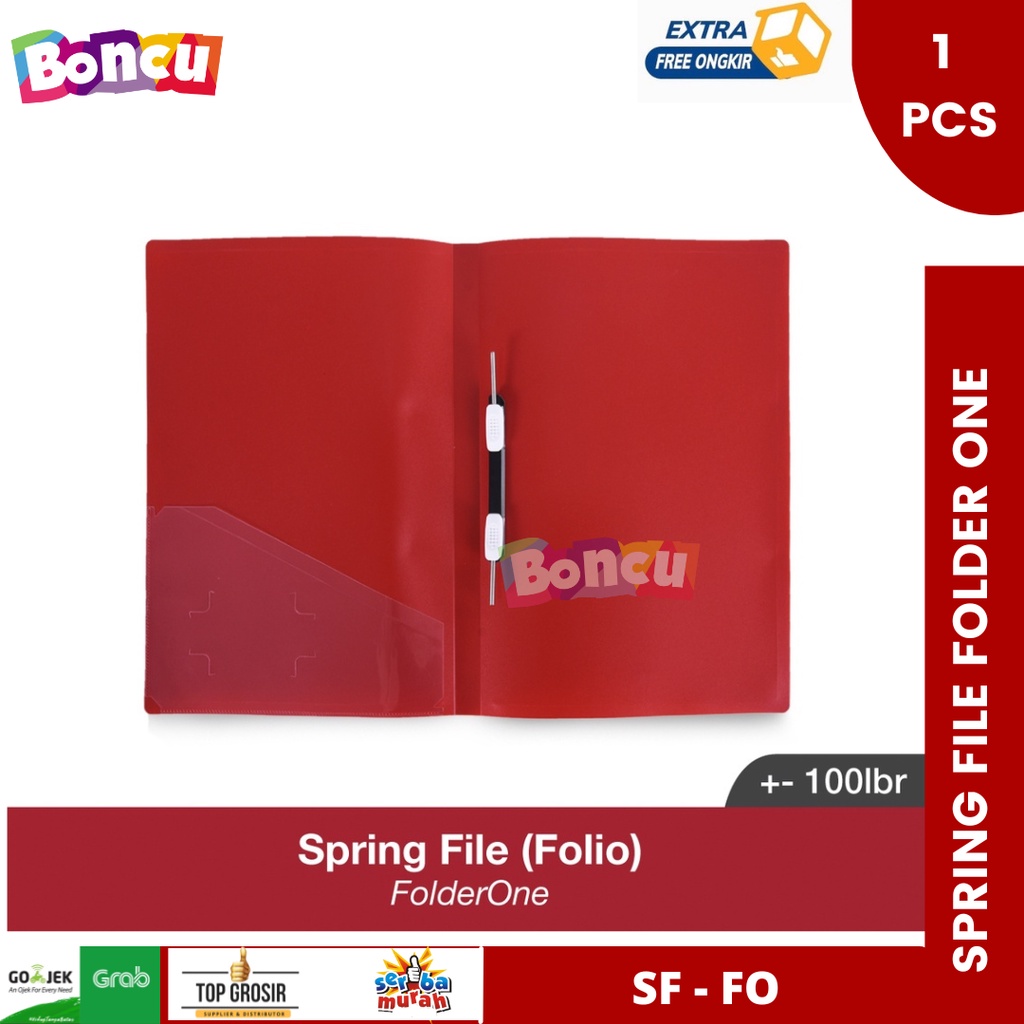 

Map Folder One Spring / Spring File / Map spring alat tulis murah SFO [ 1 PCS ]